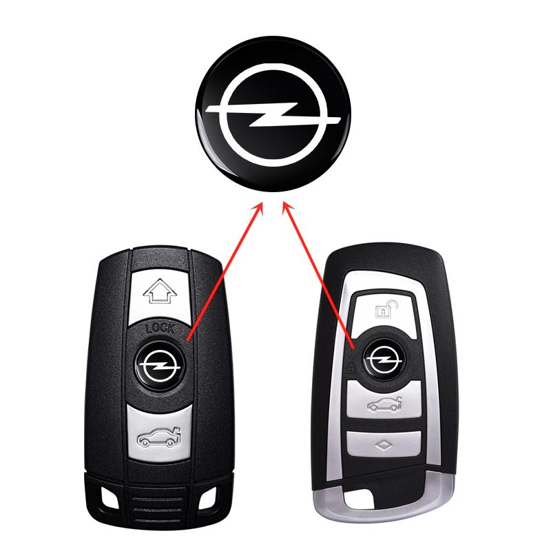 2pcs 5pcs 10pcs 3D 14mm Foropel Car Key Fob Case Badge Button Badge Logo Straight Folding Remote NFYYHR Keychain Replacement Sticker