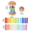 Wooden Learning Color Sorting Toy Classification Box Development Geometric Shape Matching
