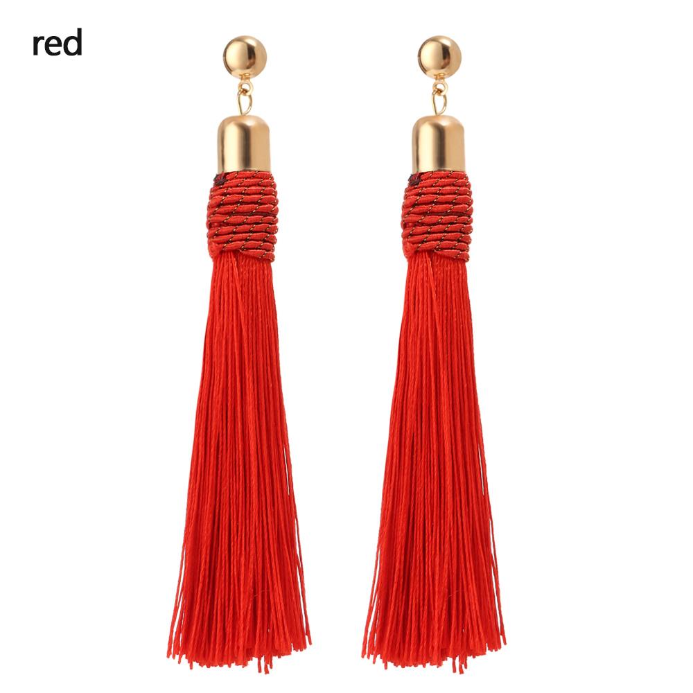 Fashion Long Pendant Vintage Dangle Ear Rings Tassel Earrings Drop Statement Earring Bohemian
