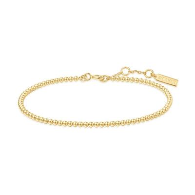 ANIA HAIE Gold Bead 925 Silver Bracelet B063-03G