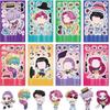 8/16/24Sheets Funny Kpop Demon Hunters Make A Face Puzzle Stickers Kids DIY Game Children Jigsaw Toy Gift