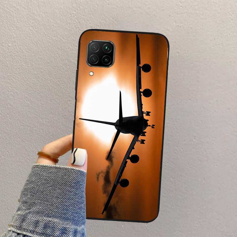 Flugzeug Flugzeug Flugzeug Für Huawei Nova Y73 Y72 Y61 Y91 Y70 Y60 Y90 12s 12i 11i 8i 9 10 SE P30 P40 Lite P60 Pro Hülle