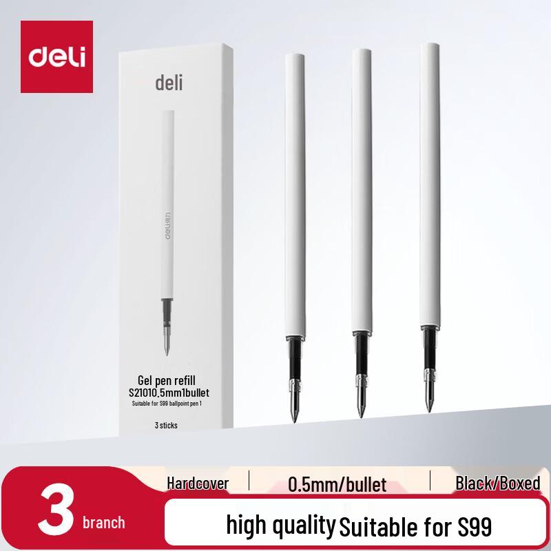 Deli Retractable Gel Pen Refills S99