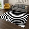 3D Mosaic Visual Geometry Illusion Carpet Rug for Playroom Living Room Bedroom Kitchen Doormat Decor Carpets for Living Room