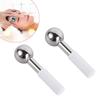 Stainless Steel Ice Wave Beauty Massage Stick Facial Ice Globes  Beauty Salon Massager
