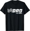 Papa Pit Crew Raceauto Verjaardag Familie Racing T-shirt