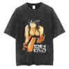 Japan Klassiek Nostalgisch Anime Cowboy Bebop Grafisch Bedrukte T-shirts Mannen Vrouwen Losse Tops Gewassen Katoen Oversized Tops