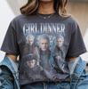 Vergil Girl Dinner Shirt, Devil May Cry 90s Bootleg Tee, Funny Gamer Meme T-Shirt, DMC 5 Merch, Vintage Rap Tee Aesthetic, Gift for Her