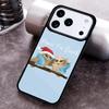 Weihnachts-Eulen-Handyhülle Für iPhone 17 16 15 14 13 12 11 Pro Max Plus 17Air Weiche Silikonhülle