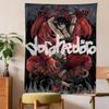Tenture murale artistique populaire D-Dorohedoro imprimée Grande Tapisserie Art Science-Fiction Chambre Décoration de Maison Couverture Décorative