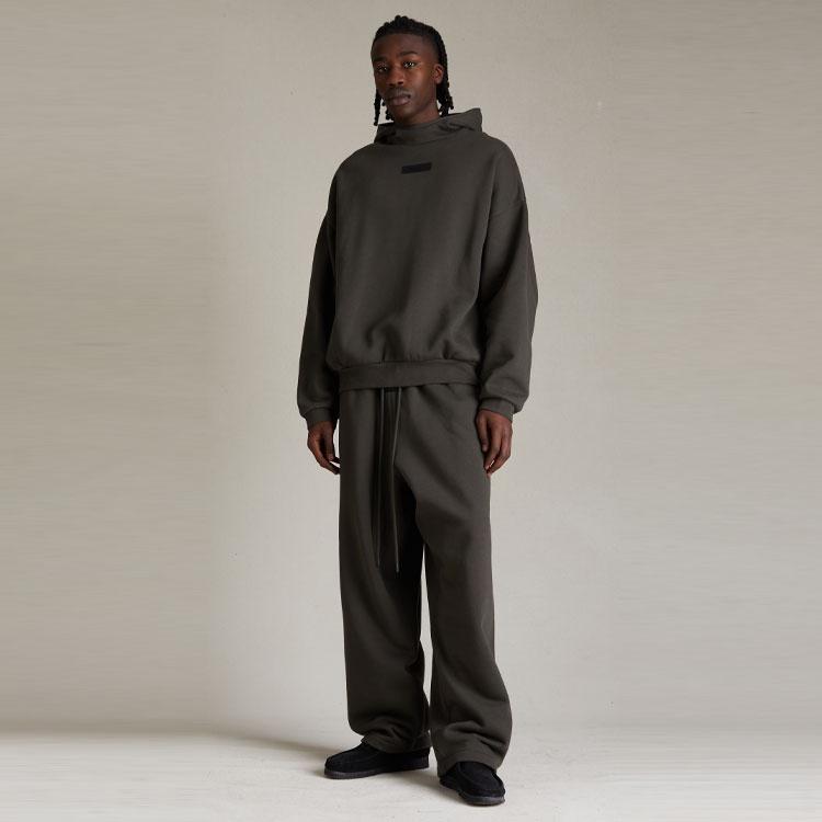 Fear of God Essentials SS24 Hoodie 'Ink' Men's 192SP242050F