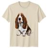 Dogs Animal Dog Beagle Pet Puppy Natural Colour Unisex Adult T-Shirt Gift Tee