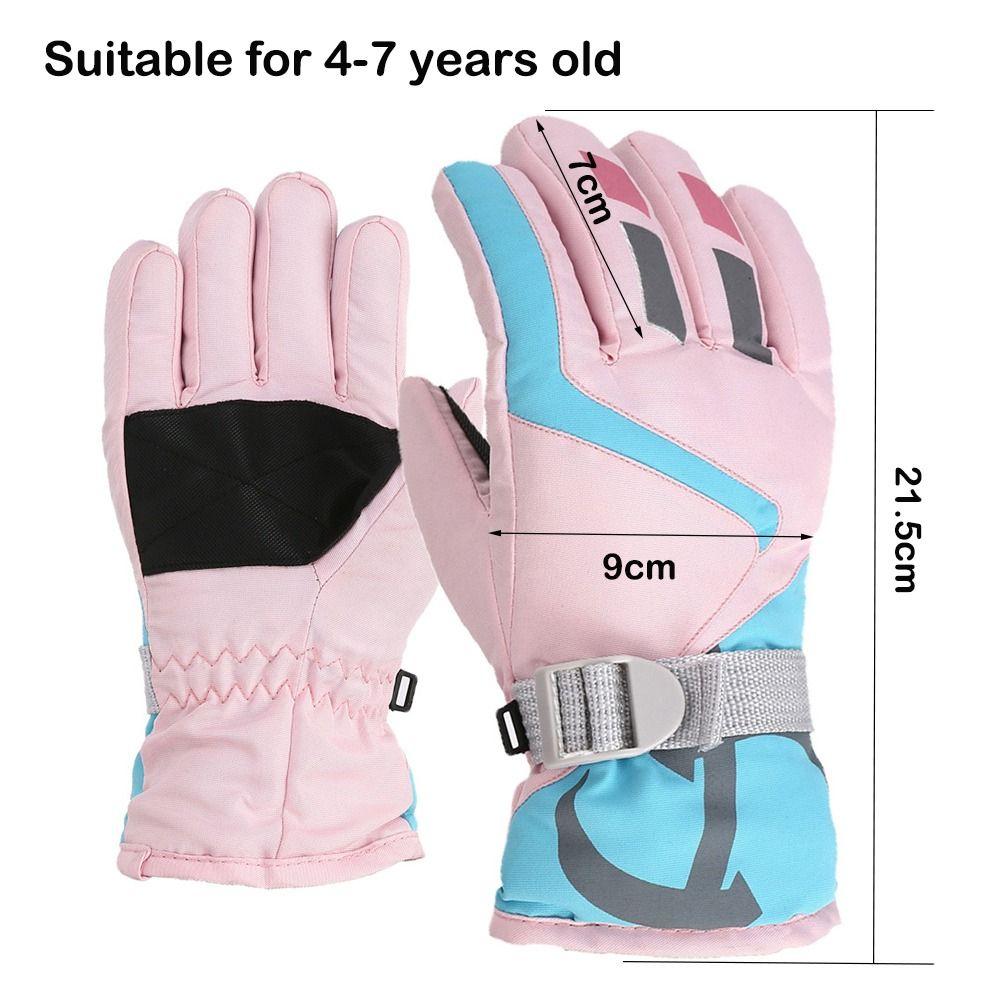 Gants de Ski coupe-vent pour enfants gants imperméables pour enfants nouvelle mode hiver chaud hiver doit