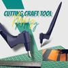 Craft Cutting Tool Pen with Ergonomic Handle 360-Degree Rotating Blade Stainless Steel
