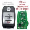 47-Chip 433MHz SY5JFFGE04 for Kia Optima Smart Remote Key 95440-D4000