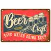 Vintage Bar Metal Signs Bathroom House Living Room Home Retro Wall Decorations Items Luxury Decor Interior Art Posters Tin Signs