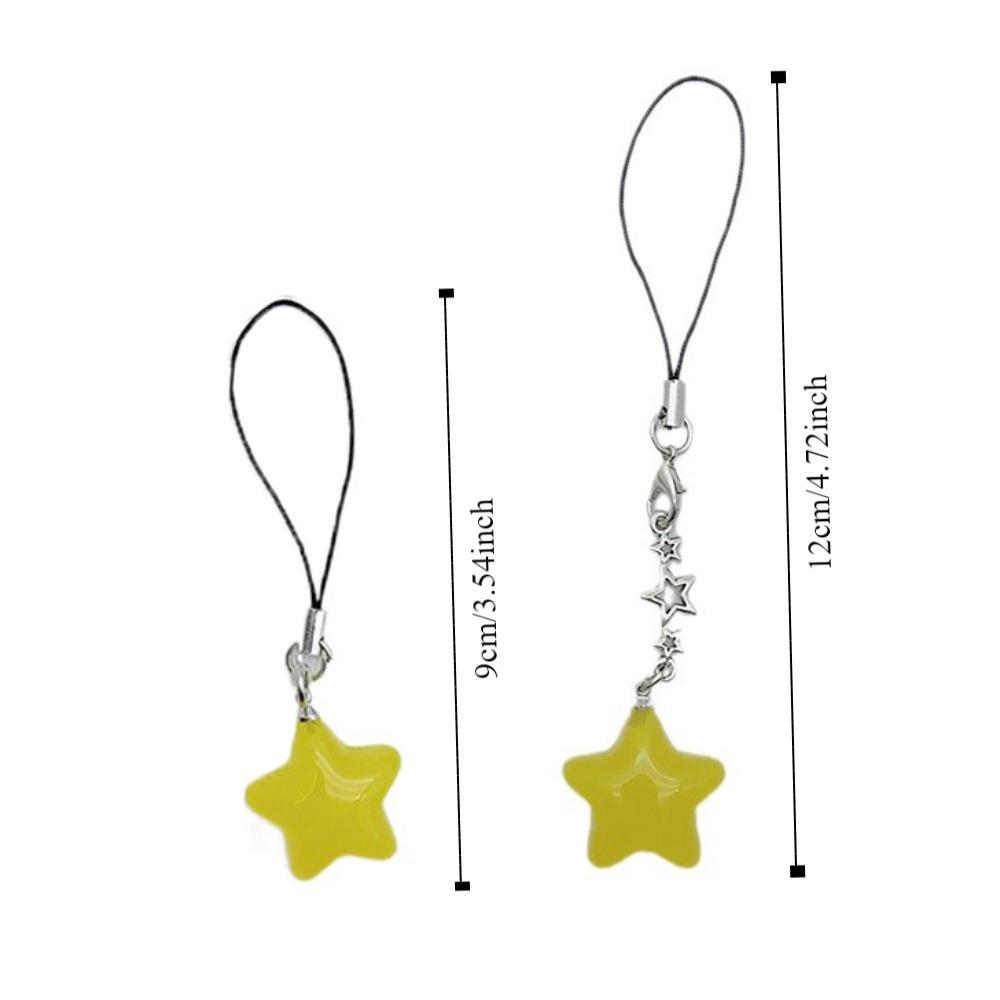 Pendant Phone Hanging Rope Star Mobile Phone Chain Fashion Star Phone Strap Girl Jewelry