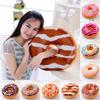 Super Soft Donuts Pillow Home Cushion Chocolate Donuts Pillow Creative Cute Nap Pillow