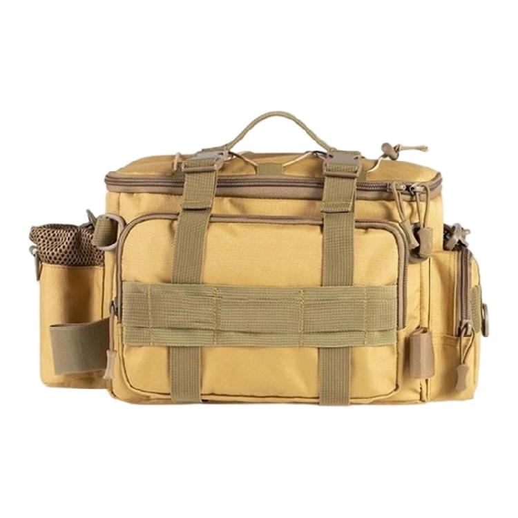 Fishing Tackle Bag Single Shoulder Crossbody Bags Multiple Pocket Fishing Gear Carrying Bag Fishing Slings Pack