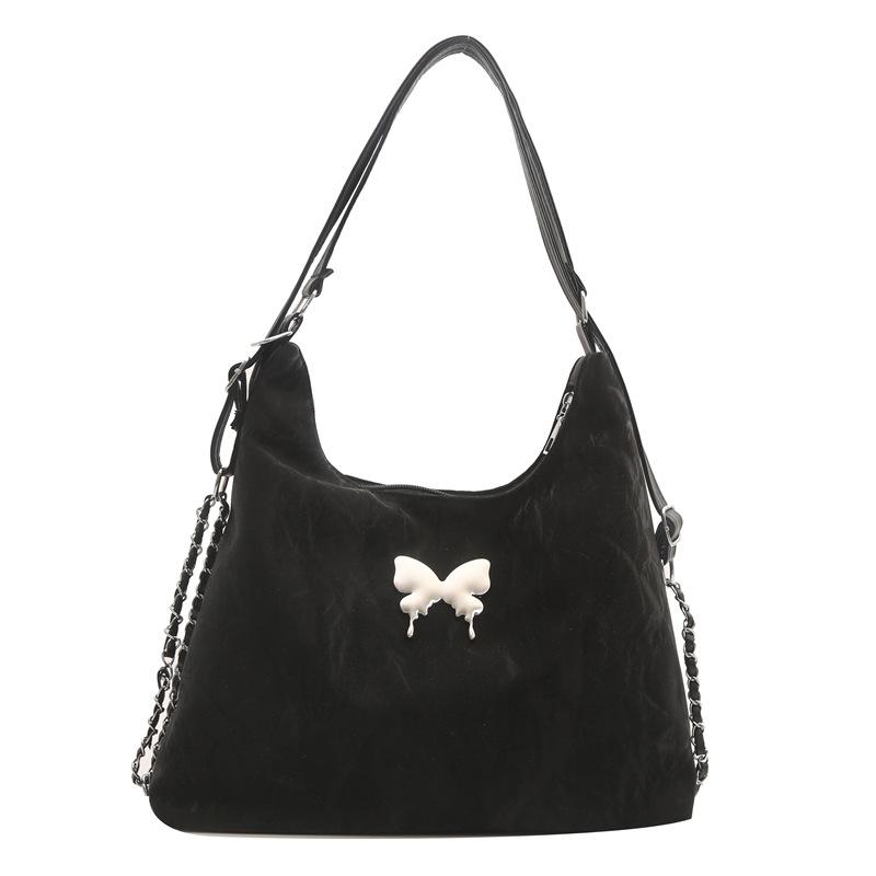 New Korean Version of Spring Personalized Casual Large Capacity Beautiful Niche Simple Shoulder Single Shoulder Slant Toe Bag