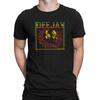 Mens Quality Cotton T-Shirt DEEJAY DJ Reggae Rasta Guitar Jamaican Dance Music