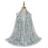 New Designs Printed Hijab Chiffon Scarfs For Women Scarves Muslim Fashion Turbans Malaysian Muslim Hijabs Wraps Ramadan Turban