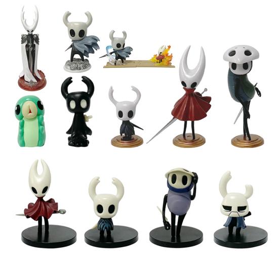 1/2/3/4/6/9Pcs PVC Game Character Figure Game Inspired Knight Figurine Statue Home Office Desktop Decoration Ornament Game Fans Collectibles Gift