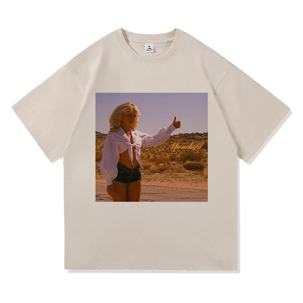 Sabrina Carpenter Manchild Graphic Print TShirt Streetwear Hiphop Rapper Fashion Tee Women Men Oneck Tees Loose Oversized Top