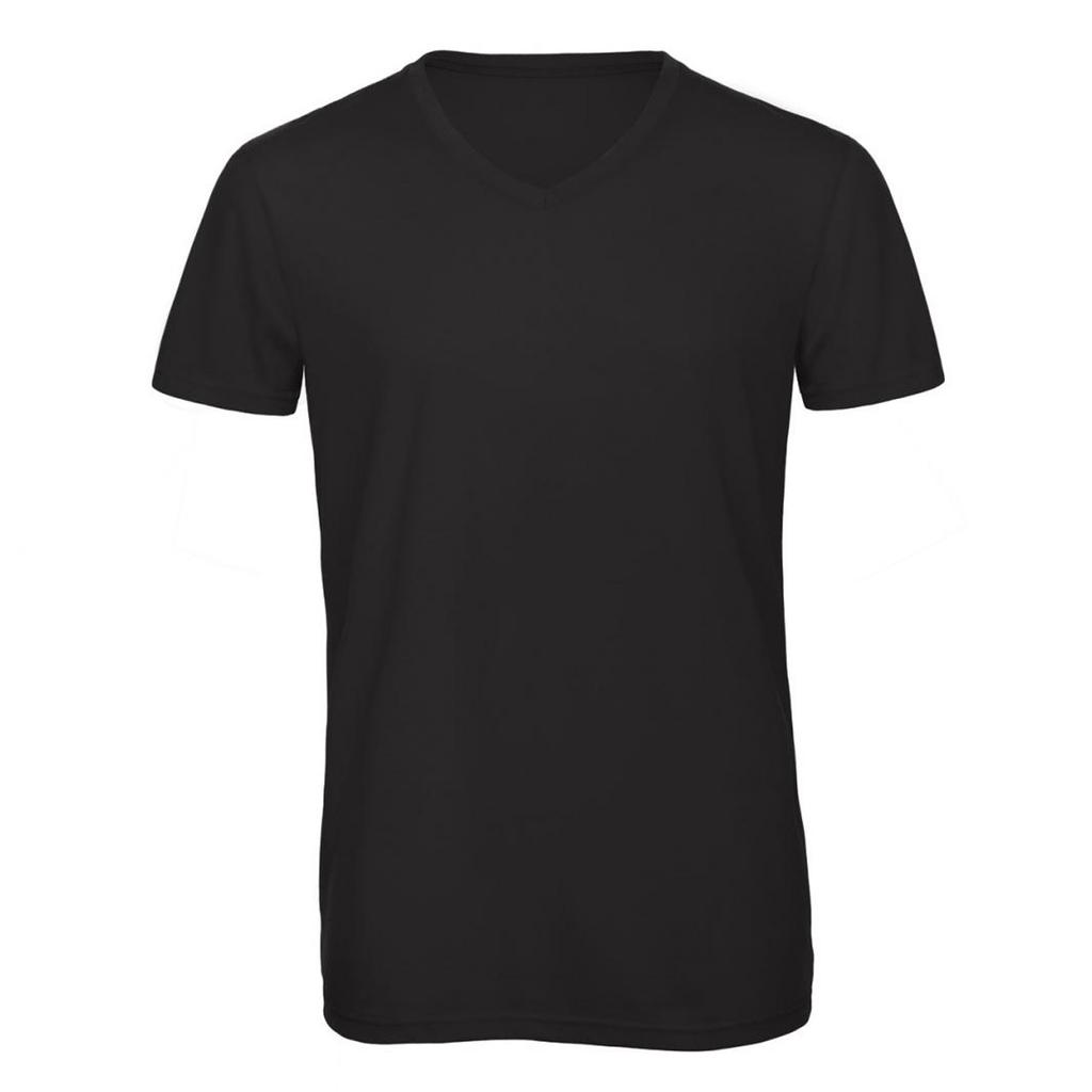 B&C Damen/Damen Triblend V-Ausschnitt T-Shirt