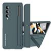 Pentru Samsung Fold4 S Pen Slot Husă pentru telefon pentru Samsung Galaxy Z Fold4 Fold 4 Huse cu folie din sticlă temperată cu protecție completă