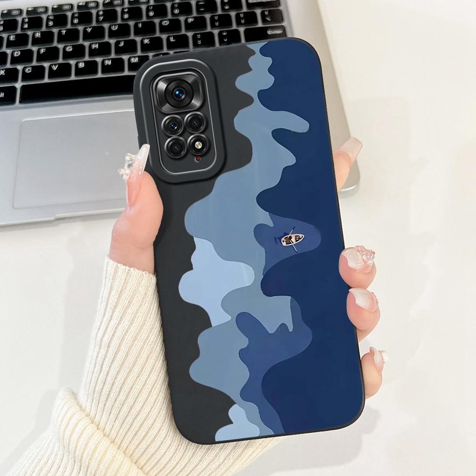 6.67'' Global For Redmi Note 11 Pro Case Silicone Fashion Luxury Cute Cat Painted Shockproof Phone Case For Redmi Note 11 Pro 5G