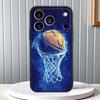 Sports Basketball Cool For Apple iPhone 17 16 16E 15 14 13 12 11 Pro Max Plus Black Soft Silicone Phone Case