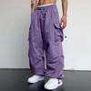 Hoge Taille Parachute Werkbroek Joggingbroek voor Mannen Losse Casual Joggingbroek voor Dagelijks Casual Gebruik en Buitensporten