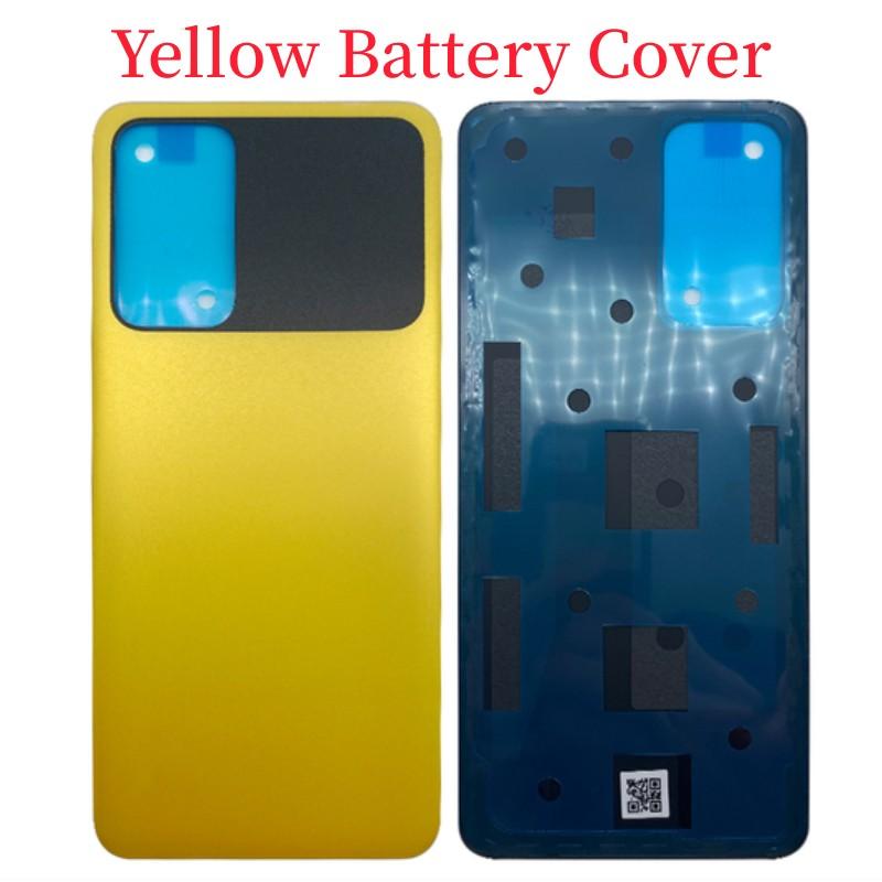 Original New For Xiaomi POCO M4 Pro 4G Back Battery Cover Rear Door Back Housing For POCO M4 Pro 5G Back Cover With