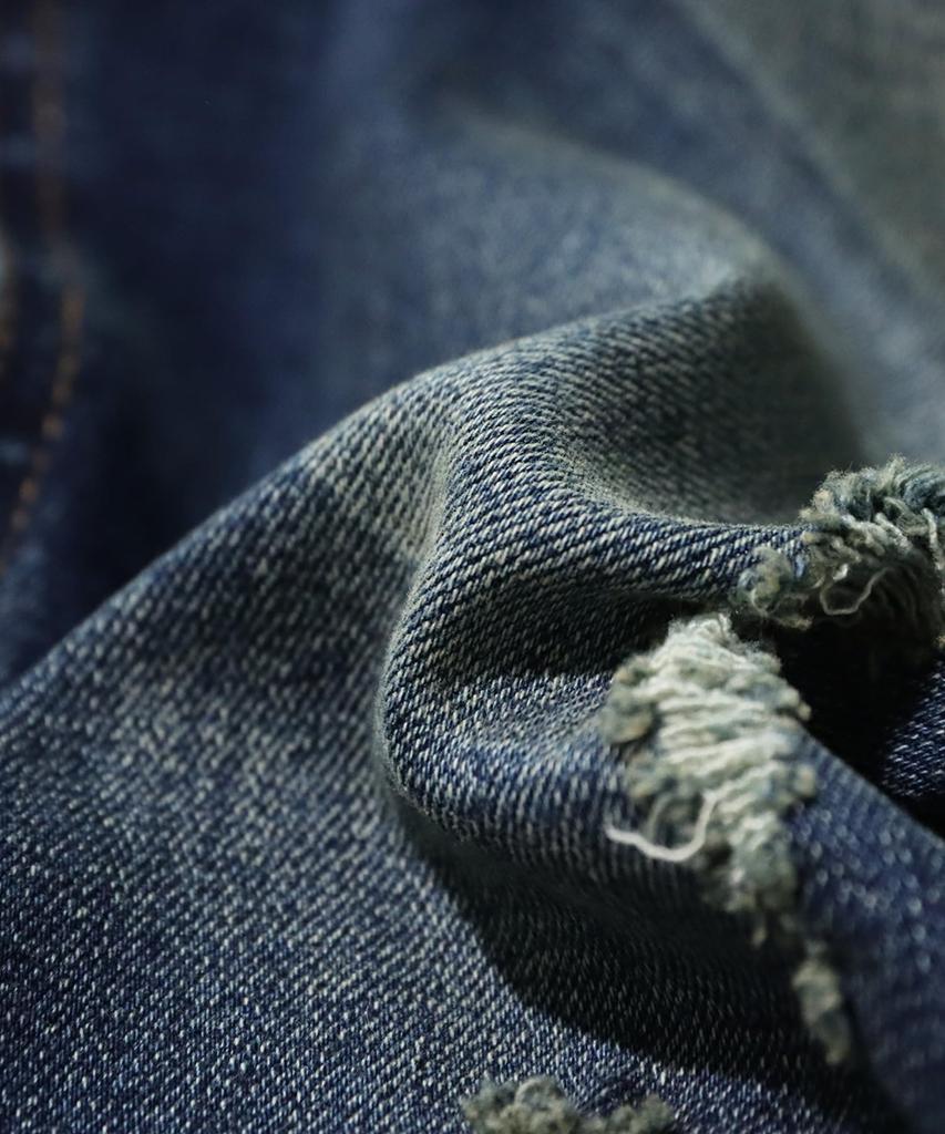 Antiqua Harako Denim XL Vintage Relaxte Comfortabele Pasvorm Damesbroek, PL-00036, (22), Blauw, Pasvorm,