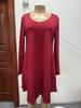 2026 Trendy European & American Style Long Sleeve Pocket Dress with Hot Stamping
