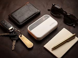 Routeur 5G Portable WiFi 6, 300Mbps, 32 appareils, 3000mAh, SIM Libre UE