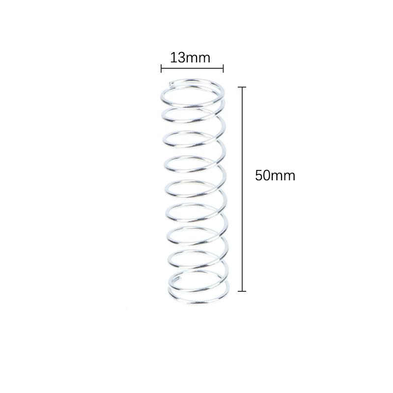 10Pcs Edelstahl Druckfeder Runde V-Form Feder Für Gartenarbeit
