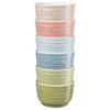 "Ramkin Round 9cm 6-Piece Set Macaron Mix" Ceramic Small Bowl Set Microwave Safe [Official Japanese Retailer] Z1035-402