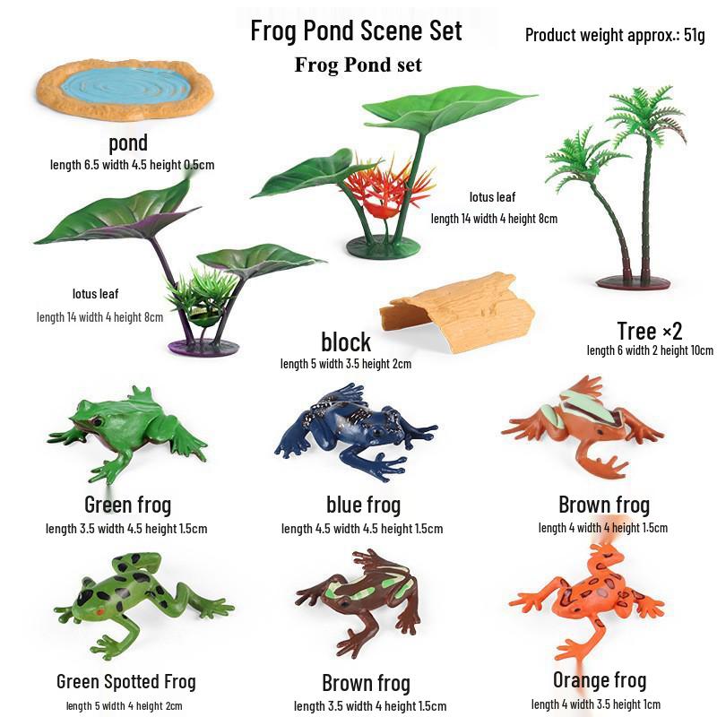 Creative Simulation Fence Set for Farm, Ranch, Zoo, or Sandbox Decorations