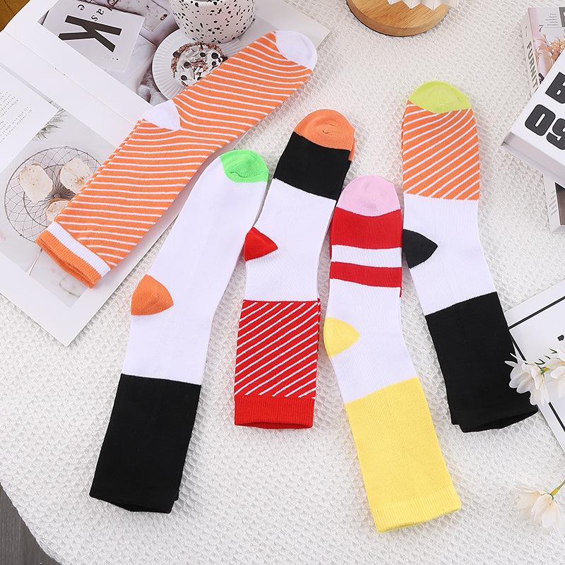 1/3/4/5 Pairs Of Sushi Pizza Burger Socks Gift Box Women'S Autumn Winter Warm Socks Gift Box Birthday Holiday Creative Gift