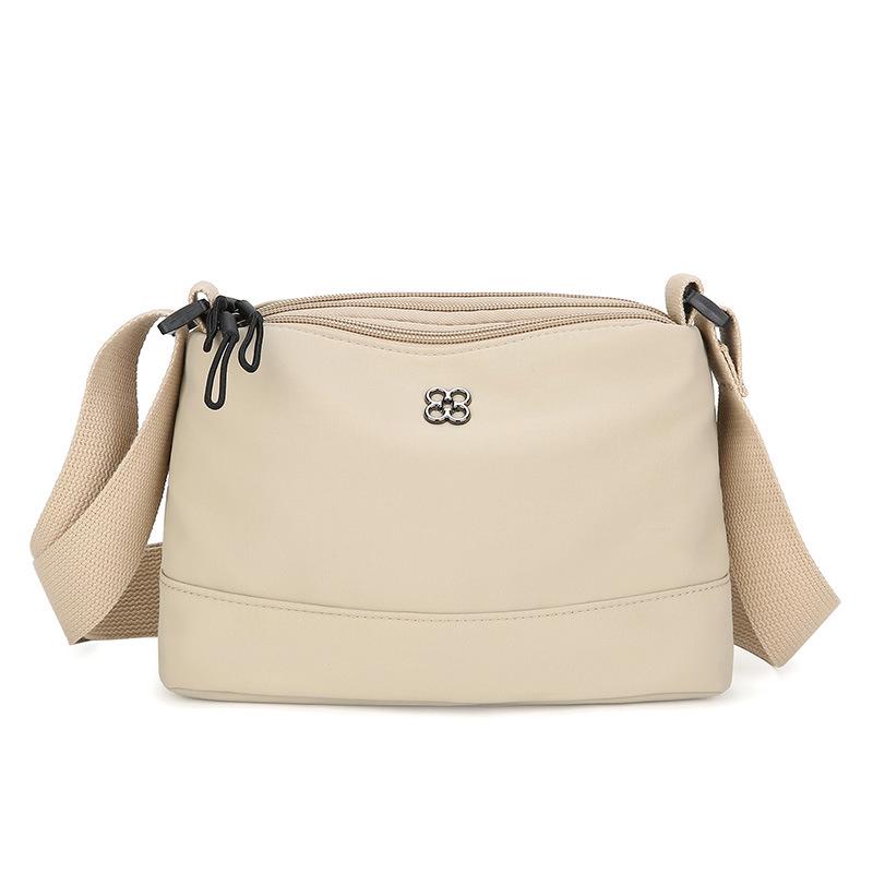 Compact Women's Oxford Cloth Multi-layer Crossbody Bag - Large Capacity, Casual Style Shoulder Bag