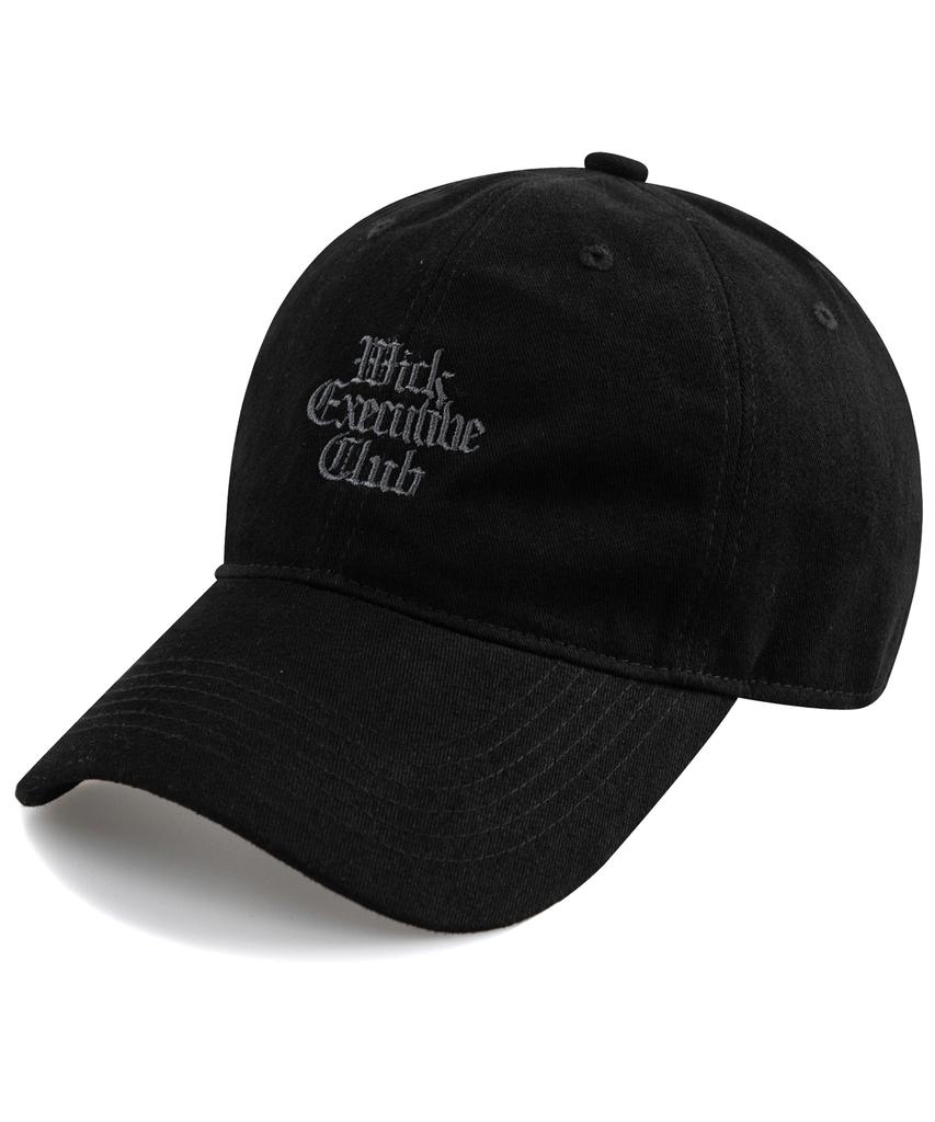Wig Executive Classic Cotton Peach Ball Cap - Black