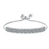 Adjustable Retractable Zircon Bracelet Women'S Inlaid Chain Fashion Versatile Jewelry Cross-Border Hot-Selling Hand Jewelry