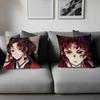 T-Tsugikuni Yoriichi Pillowcase Toon Gift Cushion Cover Bedroom Home Sofa Chair Seat Decor Pillow Case