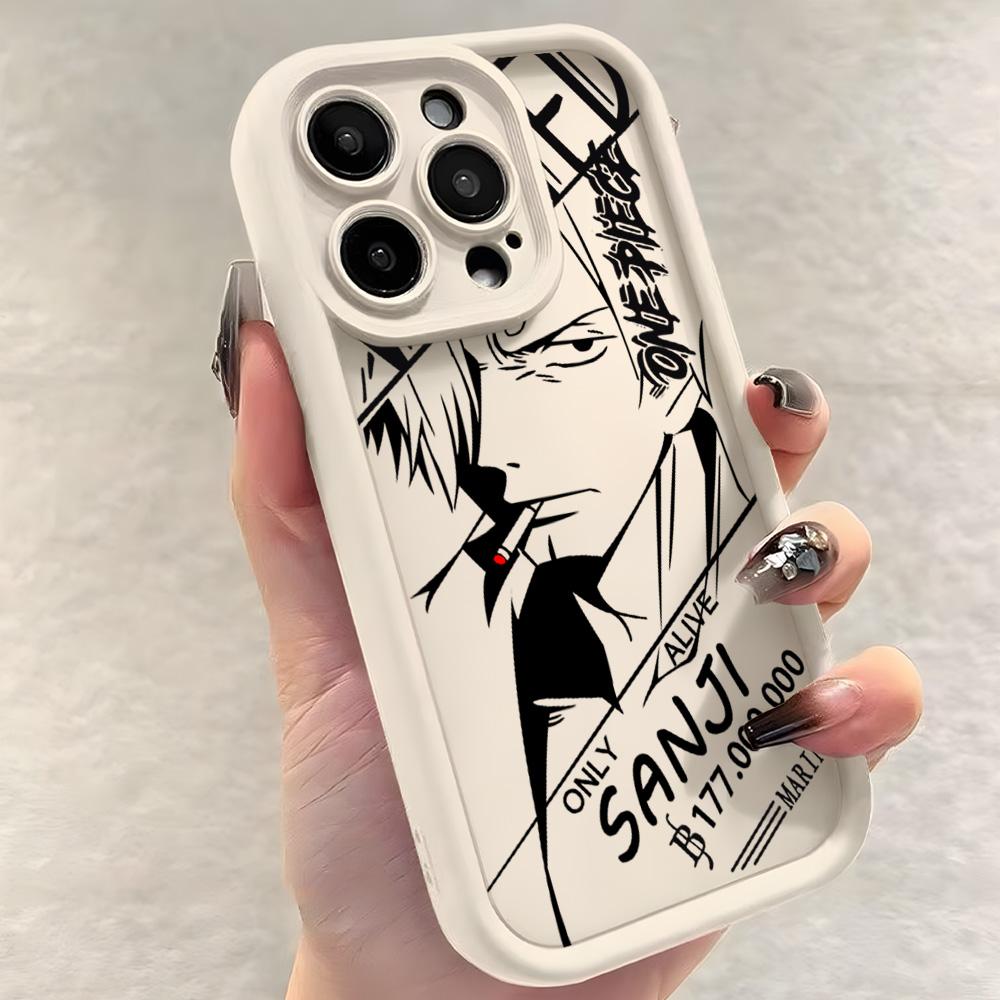 Ones Pieces Luffys Zoros Phone Case for Samsung S26 S25 S24 S23 S22 S21 S20 F06 M16 Note 20 FE Plus Ultra 4G 5G Soft Silicone