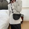 High End Casual Versatile One Shoulder Crossbody Soft Leather Crescent Underarm Bag Crossbody Bags for Women Handbags for Women