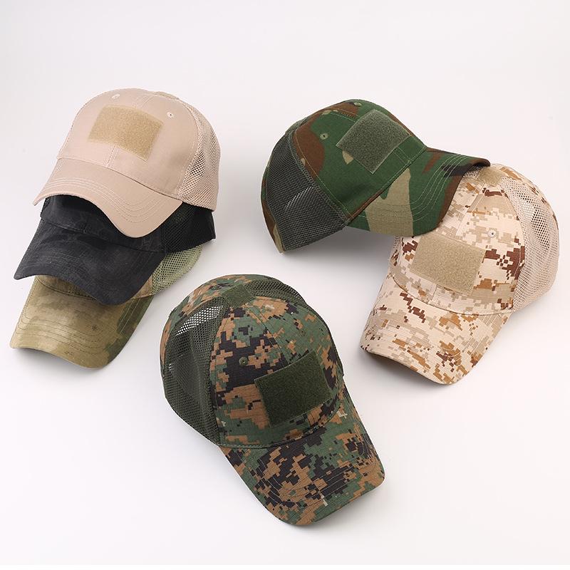 Men's Tactical Outdoor Camouflage Duckbill Cap - Python Pattern Velcro Sports Hat