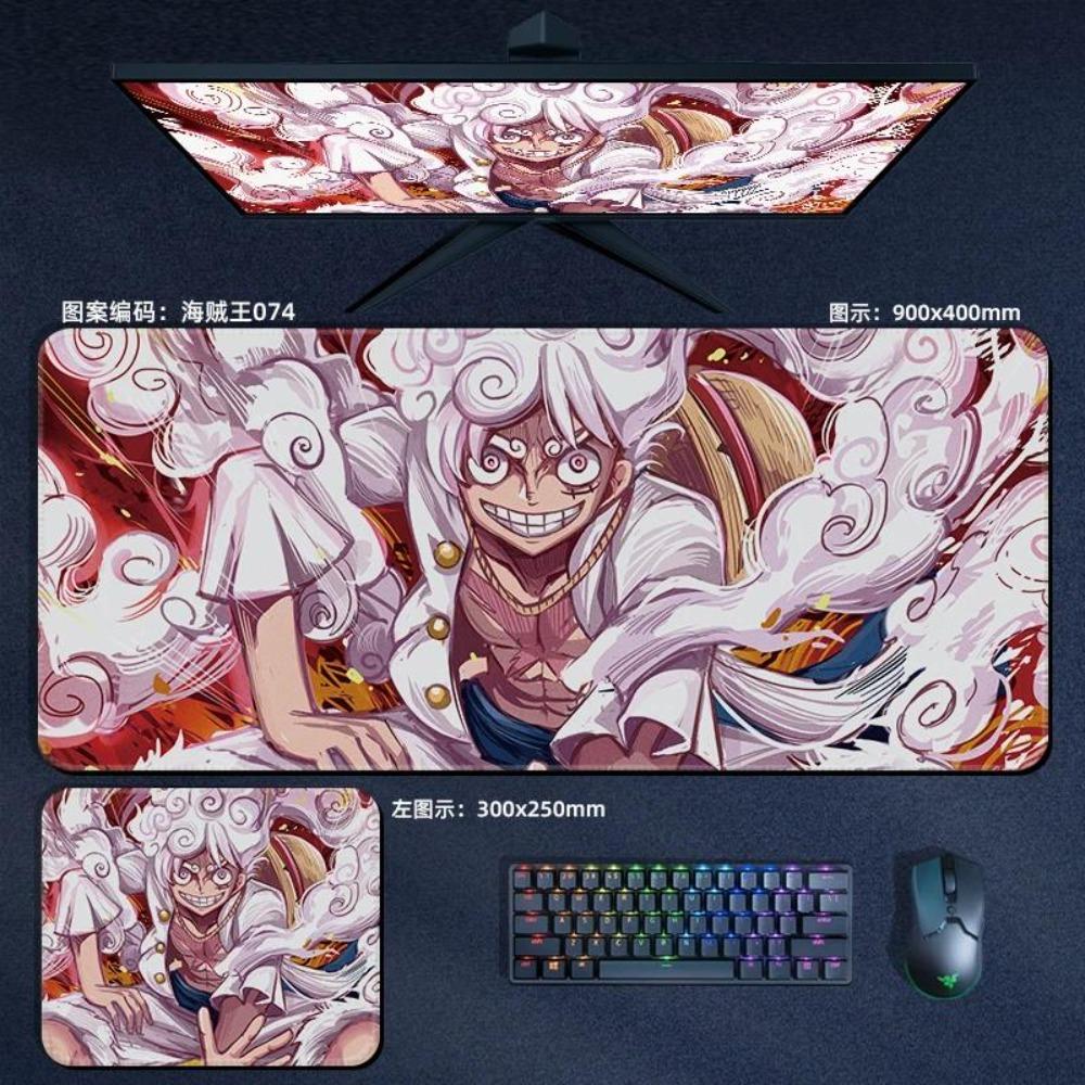 Námornícky Kráľ Animácia Periféria Roztomilý ONE PIECE Kožený Podložka pod myš Chlapci Nadrozmerná Malá E-športová Hra Kancelária Počítačová Podložka pod klávesnicu Podložka na stôl pre notebook