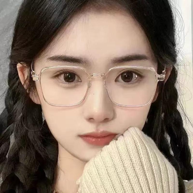 Anti Blue Light Glasses Metal Square Frame Unisex Eyewear for Women Men Anti Radiation Computer Glasses